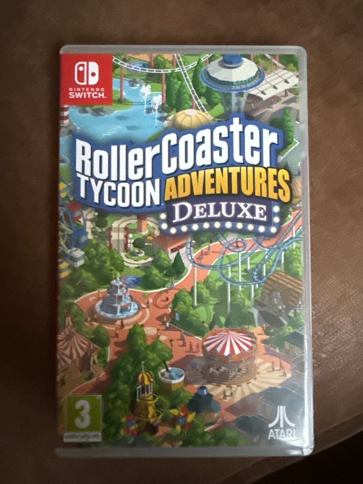 Nintendo Switch Rollercoaster Tycoon Adventures, Ophalen, Zo goed als nieuw, Met 2 controllers, Switch OLED