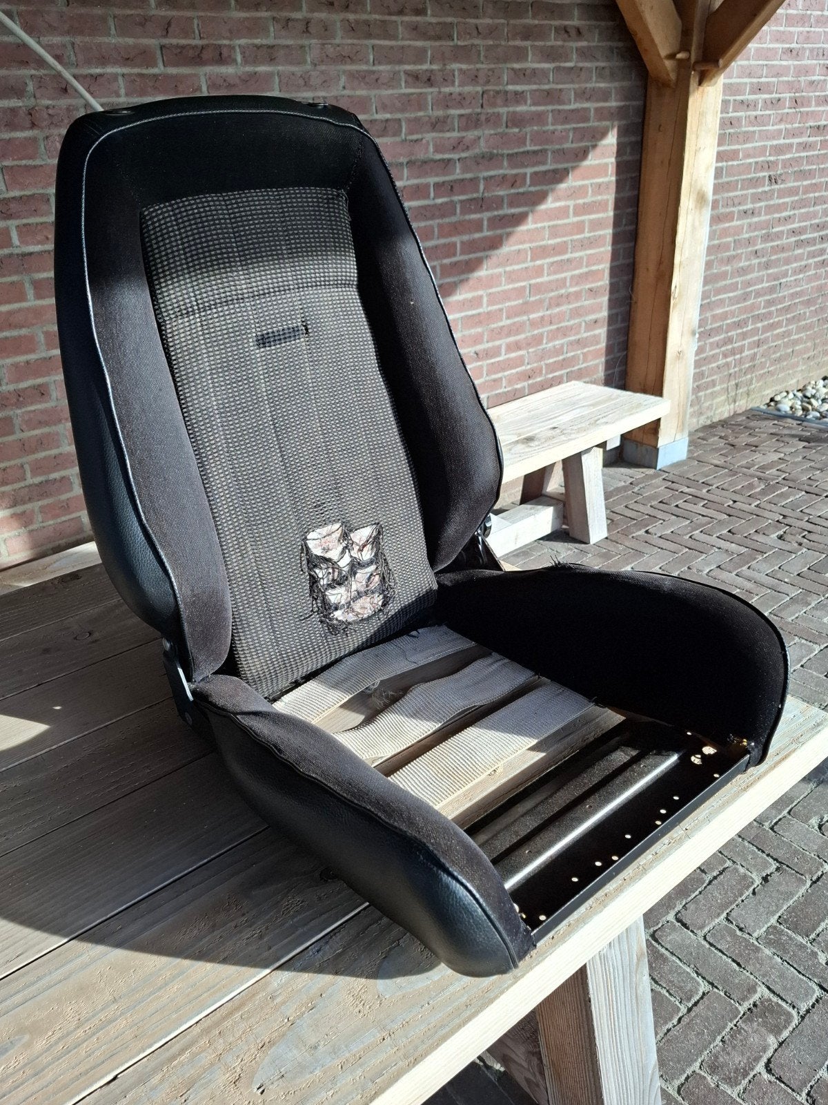 Gezocht: Origineel zwart Recaro interieur Opel Ascona Manta, Ophalen, Gebruikt, Opel