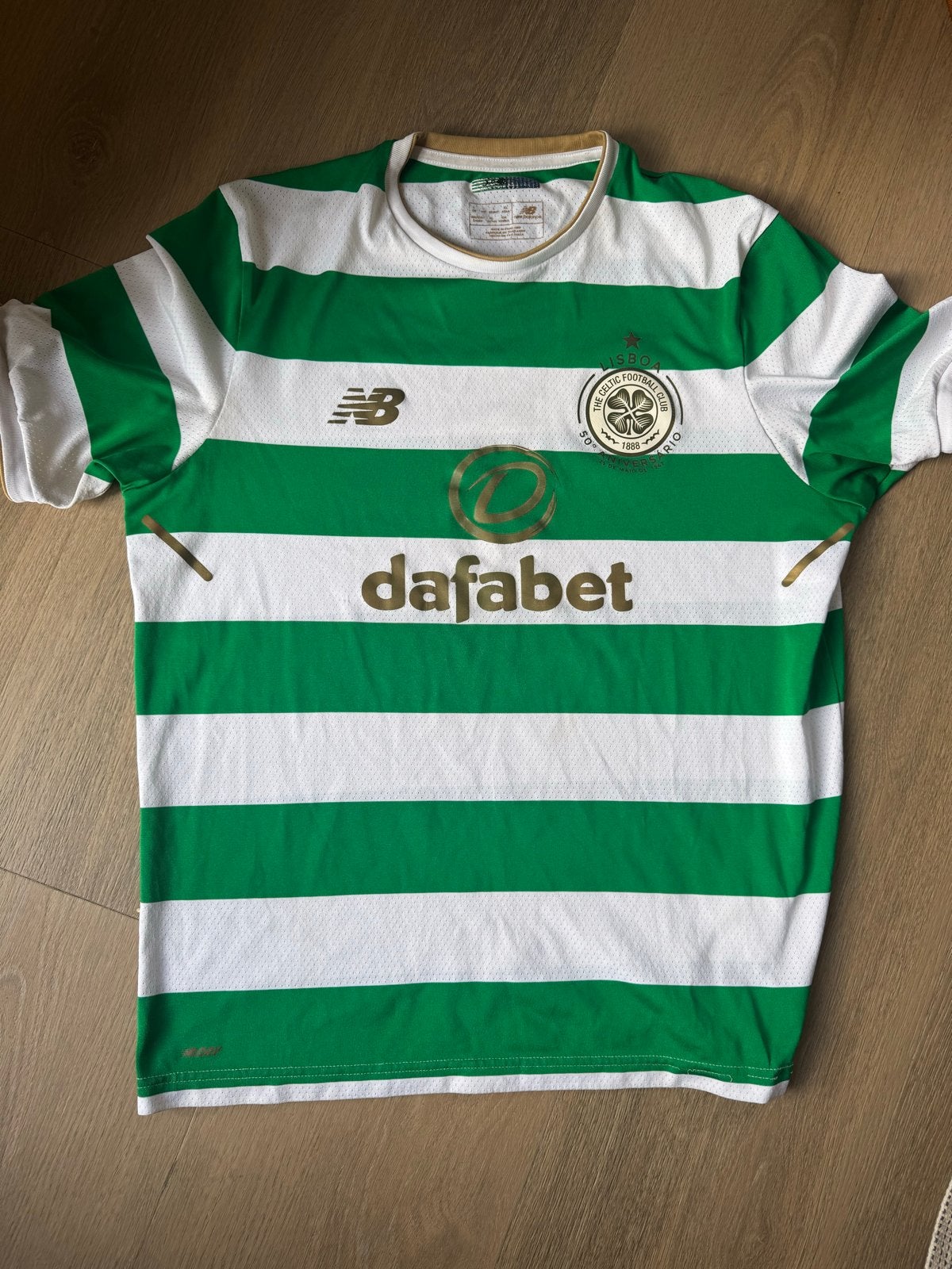 Celtic FC "Lisbon 50th Anniversary" shirt 2017/2018, Maat L, Ophalen of Verzenden, Zo goed als nieuw, Shirt