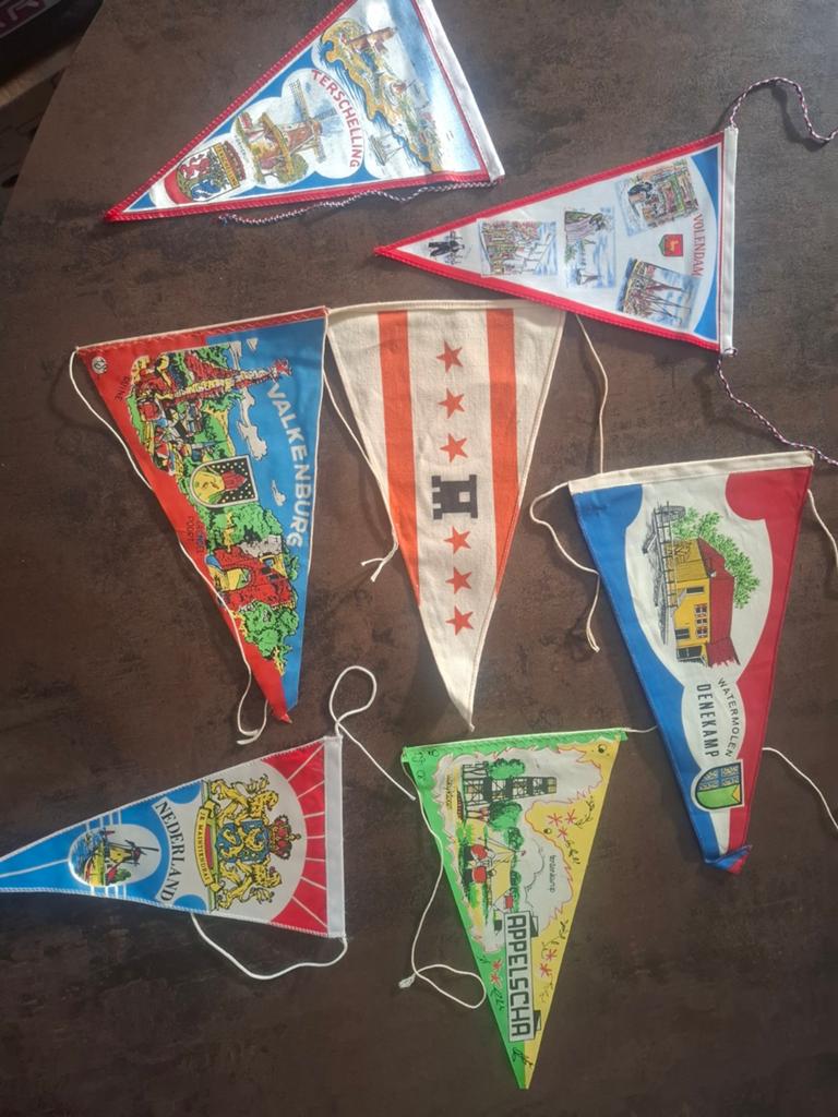 Puntvlaggetjes, Diversen, Ophalen of Verzenden