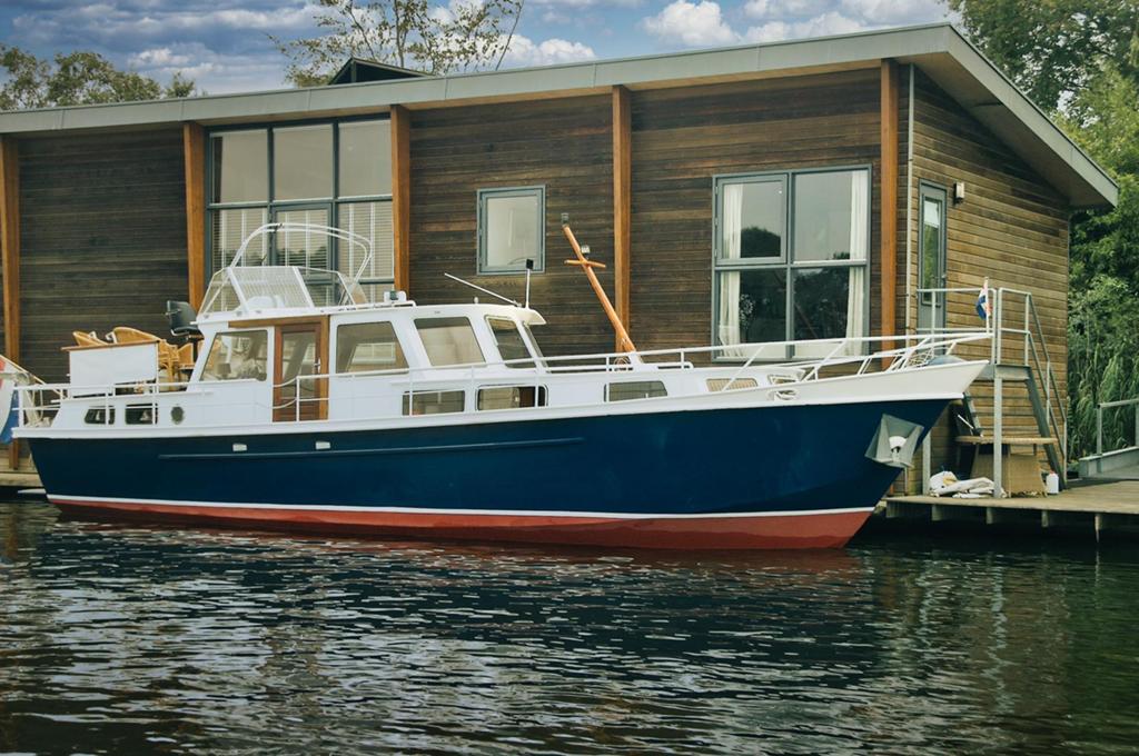 Stalen motorjacht Globetrotter 1350 met Daf 575, boegschroef, Overige merken, Gebruikt, Binnenboordmotor, Diesel
