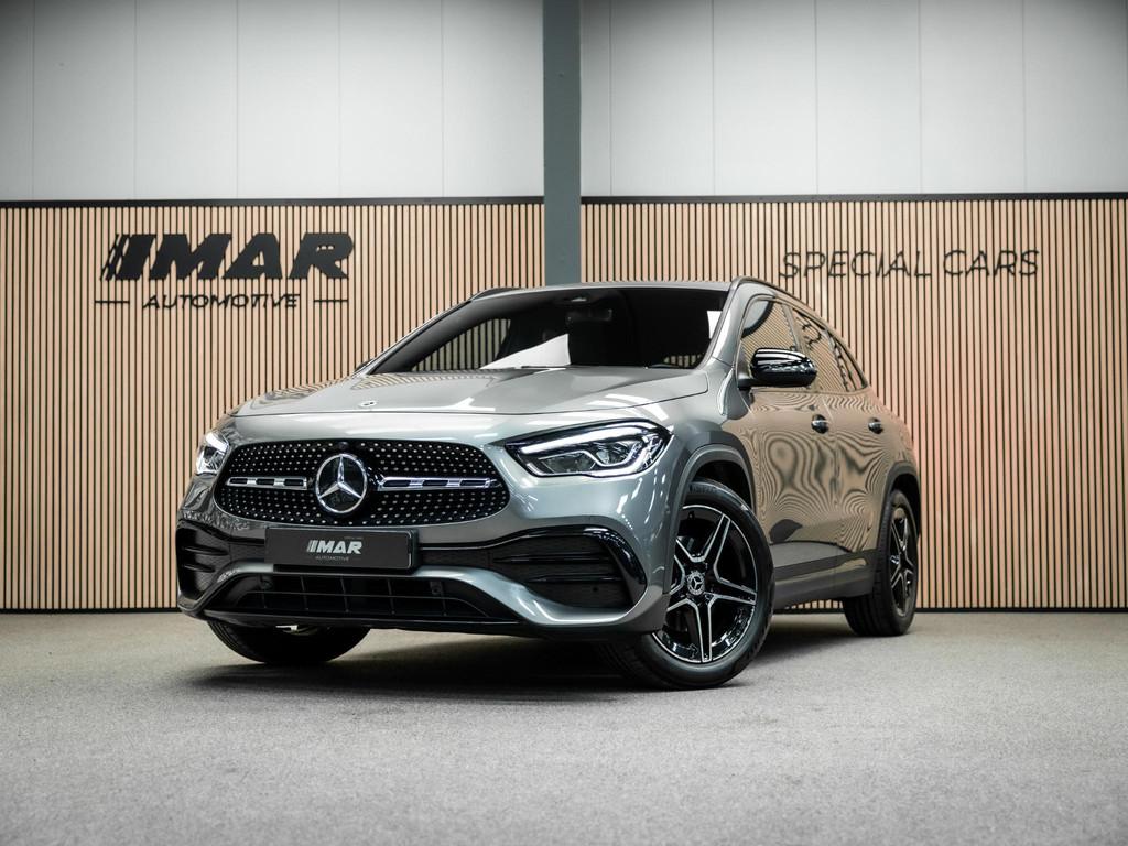 Mercedes-Benz GLA-klasse 200 AMG Line, Auto's, 15 km/l, 4 cilinders, Leder en Stof, 163 pk