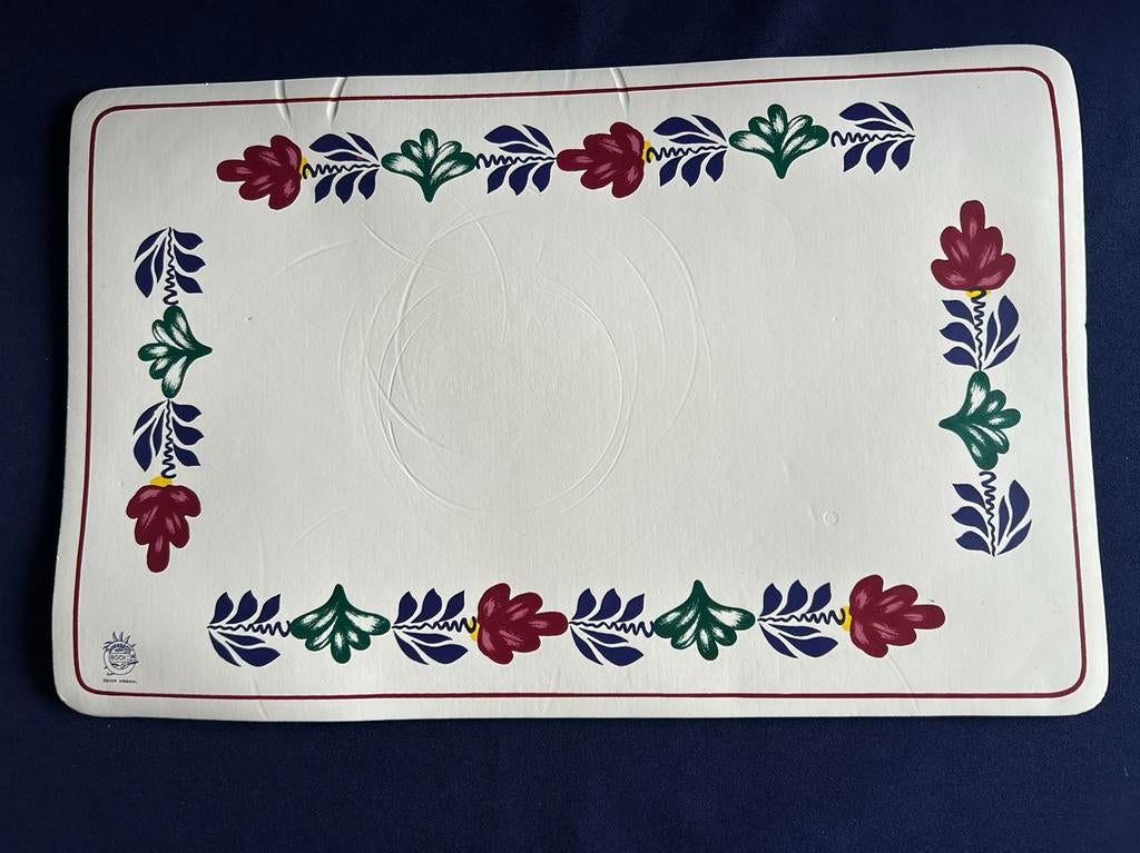 Boerenbont set placemats, Huis en Inrichting, Keuken | Servies, Gebruikt, Overige typen, Boerenbont, Overige materialen, Ophalen of Verzenden