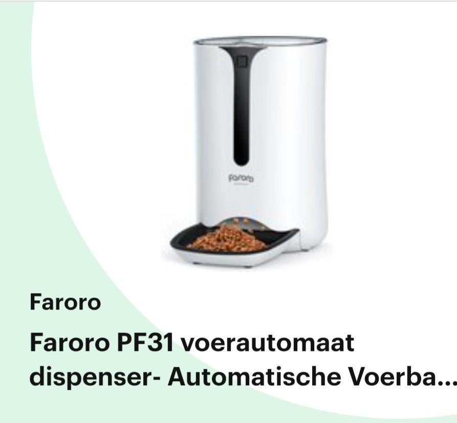 Voerautomaat, Ophalen of Verzenden