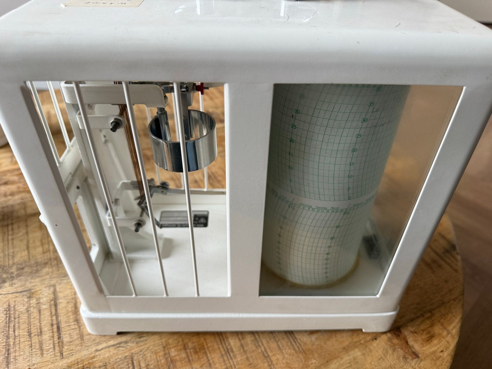 Wilh. Lambrecht KG Göttingen Barograaf - Type 252, Ophalen of Verzenden, Gebruikt, Barometer