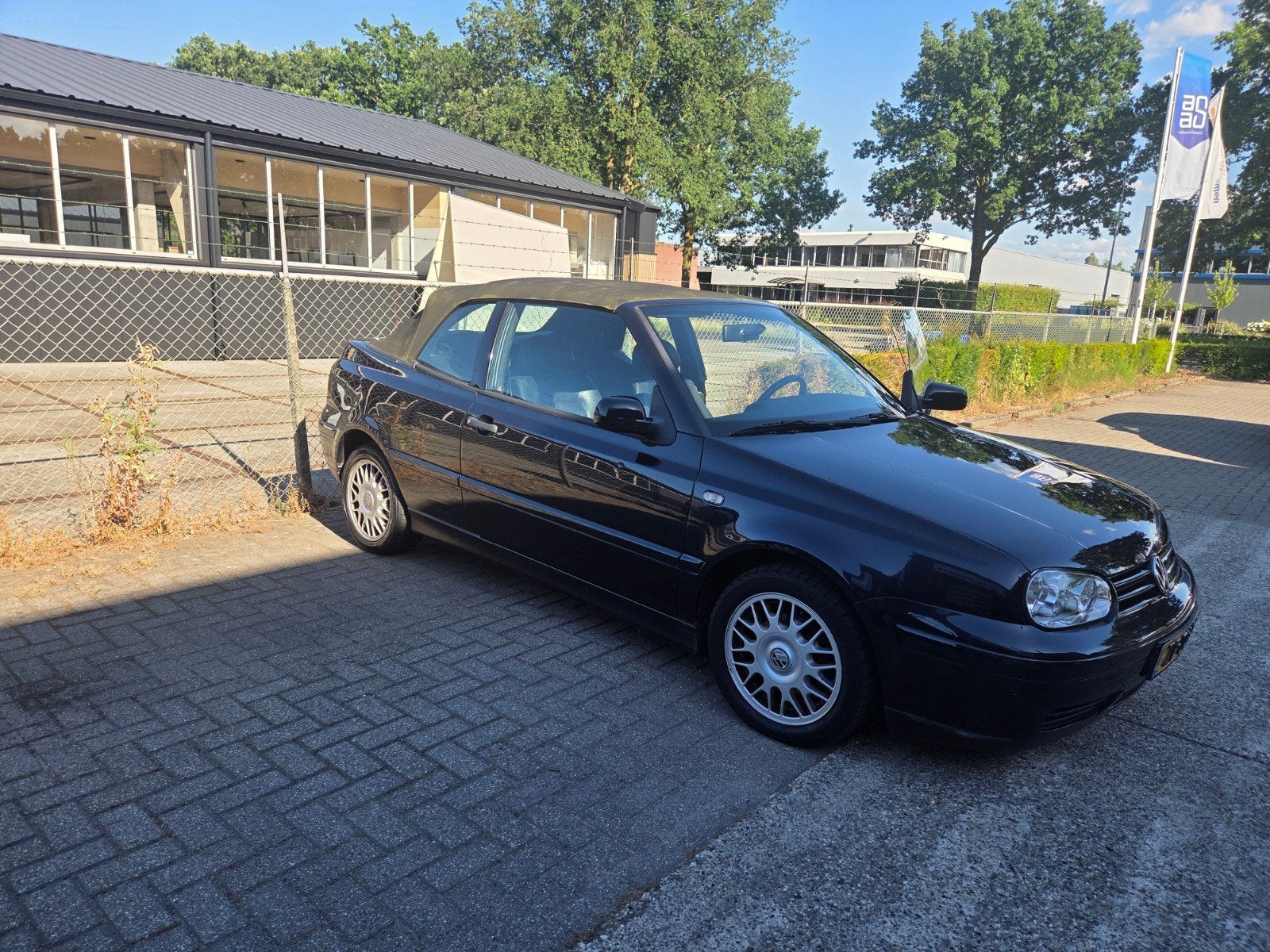 Volkswagen Golf 4, 1.8 Cabriolet 66KW 1999 Blauw, 13 km/l, Achterwielaandrijving, Zwart, Cabriolet