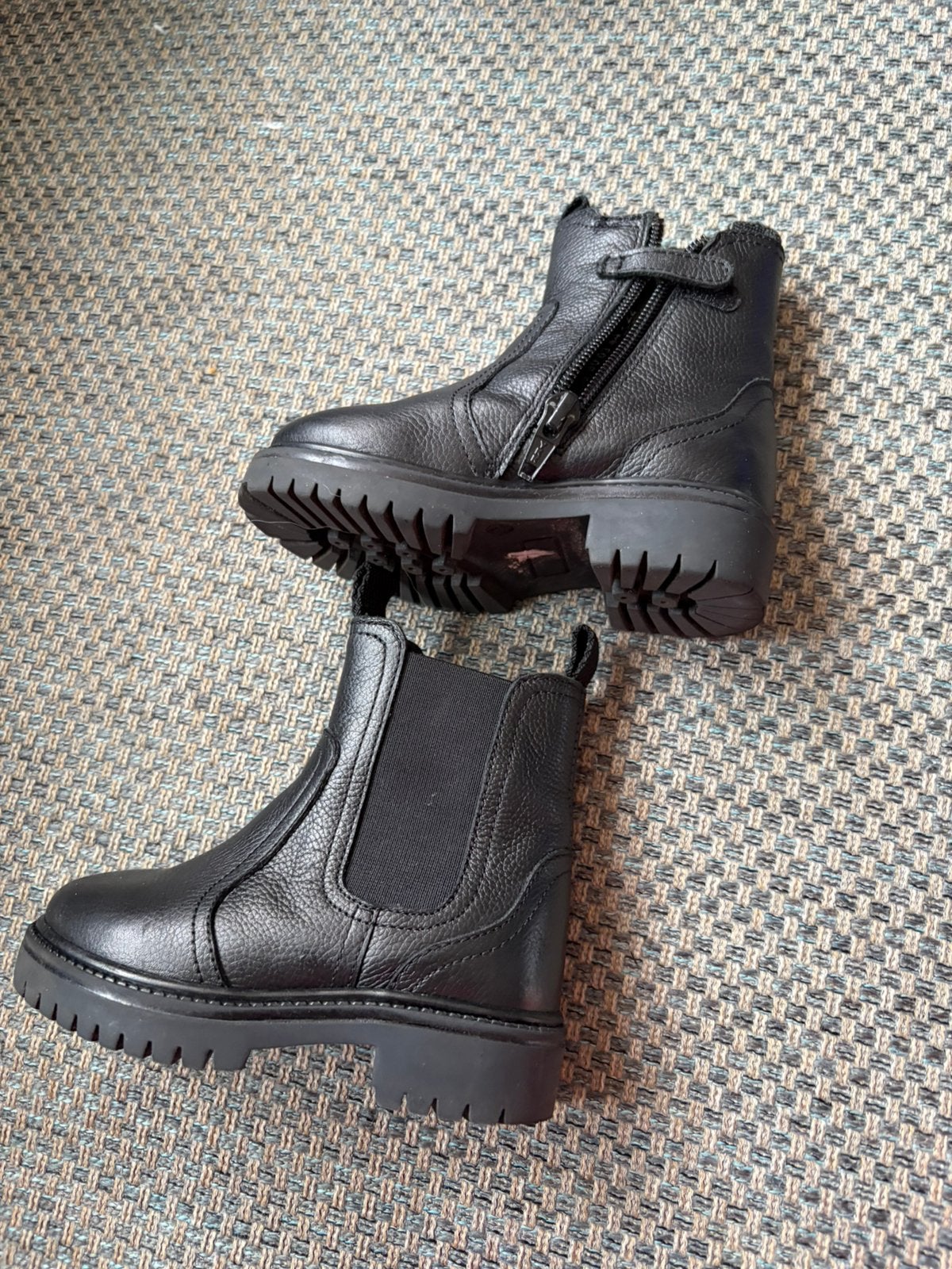 Leren Laarsje Merk Hush Puppies Maat 22, Ophalen of Verzenden, Zo goed als nieuw, Meisje, Laarzen