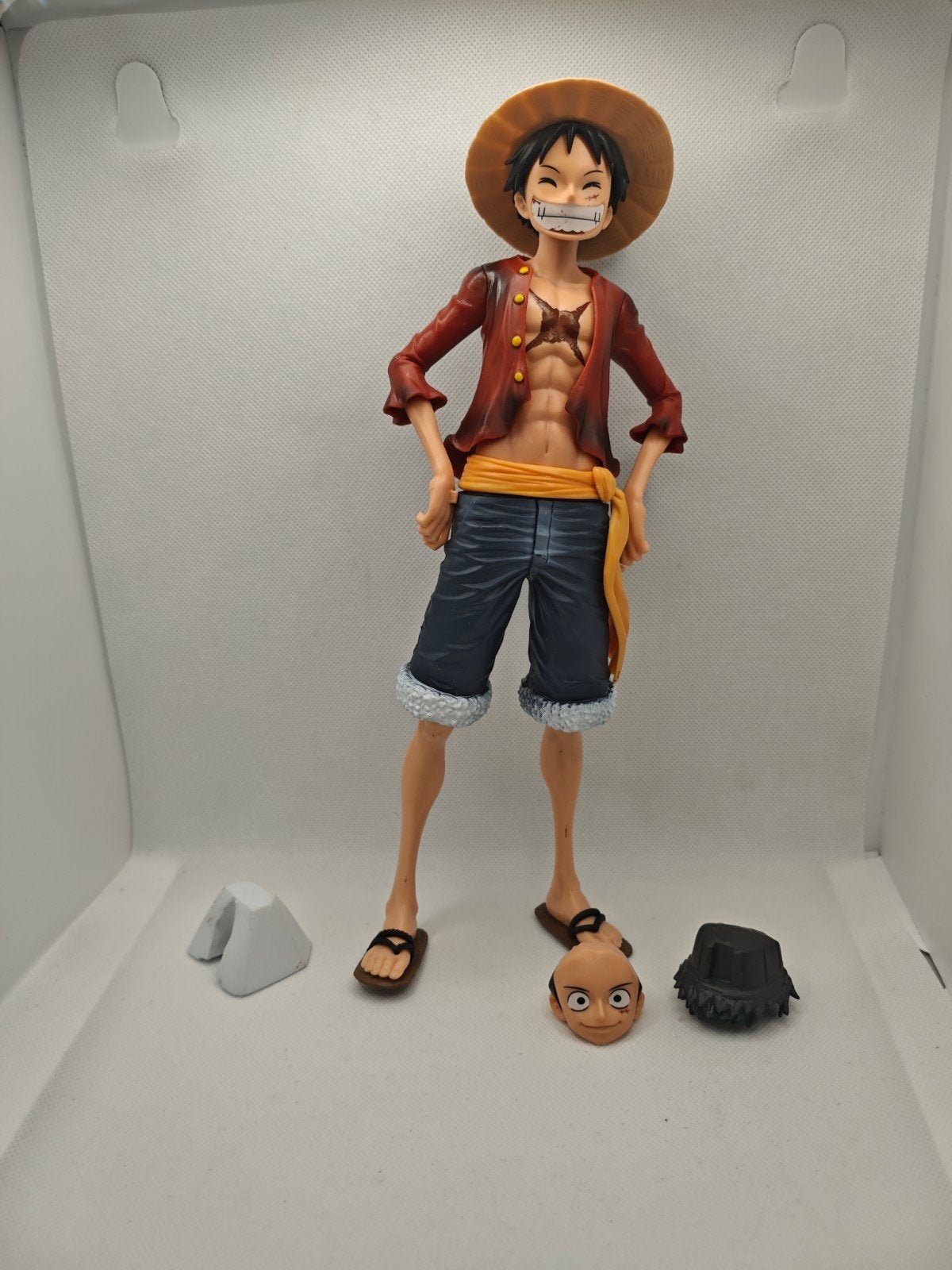 Gave grote 30 cm luffy one piece figuur, Verzamelen, Beelden en Beeldjes, Ophalen of Verzenden, Zo goed als nieuw