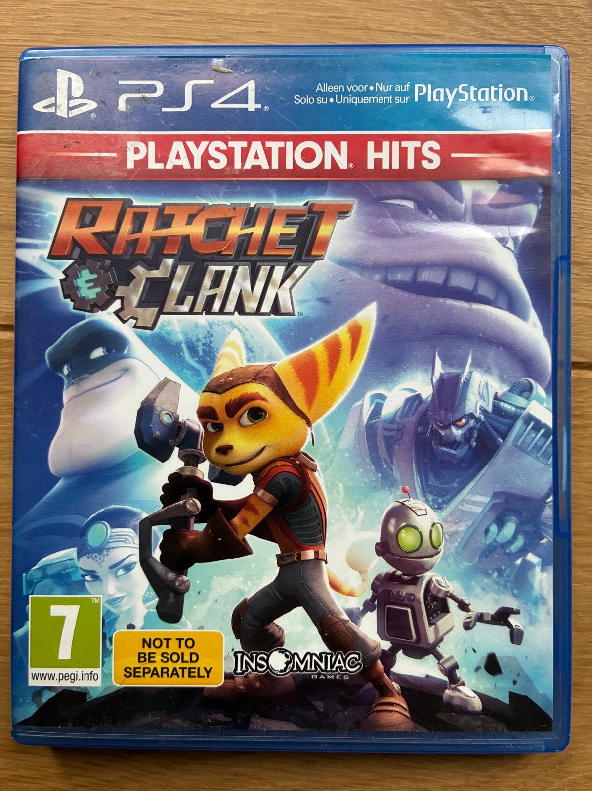 Ratchet & Clank PS4 Hits - Zo goed als nieuw, Avontuur en Actie, 1 speler, Ophalen of Verzenden, Zo goed als nieuw