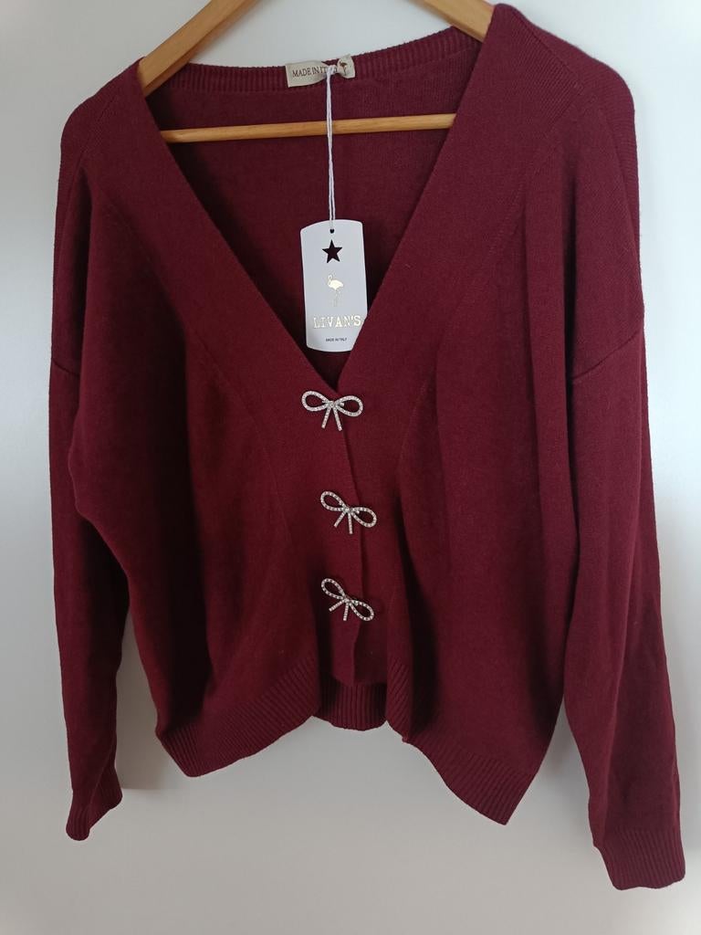 Kort  damesvestje van Livans, Kleding | Dames, Truien en Vesten, Verzenden, Maat 42/44 (L), Zo goed als nieuw, Livans