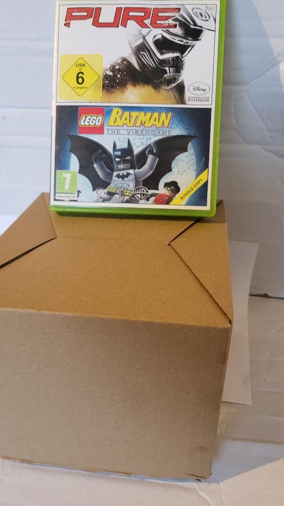 Race & batman game (xbox 360), Ophalen, Gebruikt, Racen en Vliegen, 2 spelers