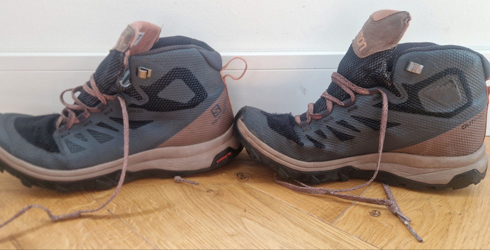 Salomon Outline GTX wandelschoenen - Maat 39.5, Ophalen of Verzenden, Gebruikt, Schoenen