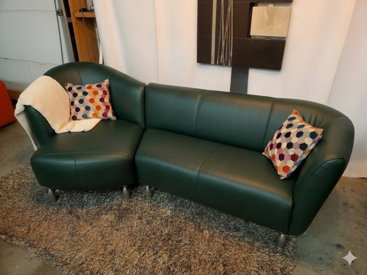 Leolux pupilla set in rode en blauwe wol, Ophalen of Verzenden, Zo goed als nieuw, 75 tot 100 cm