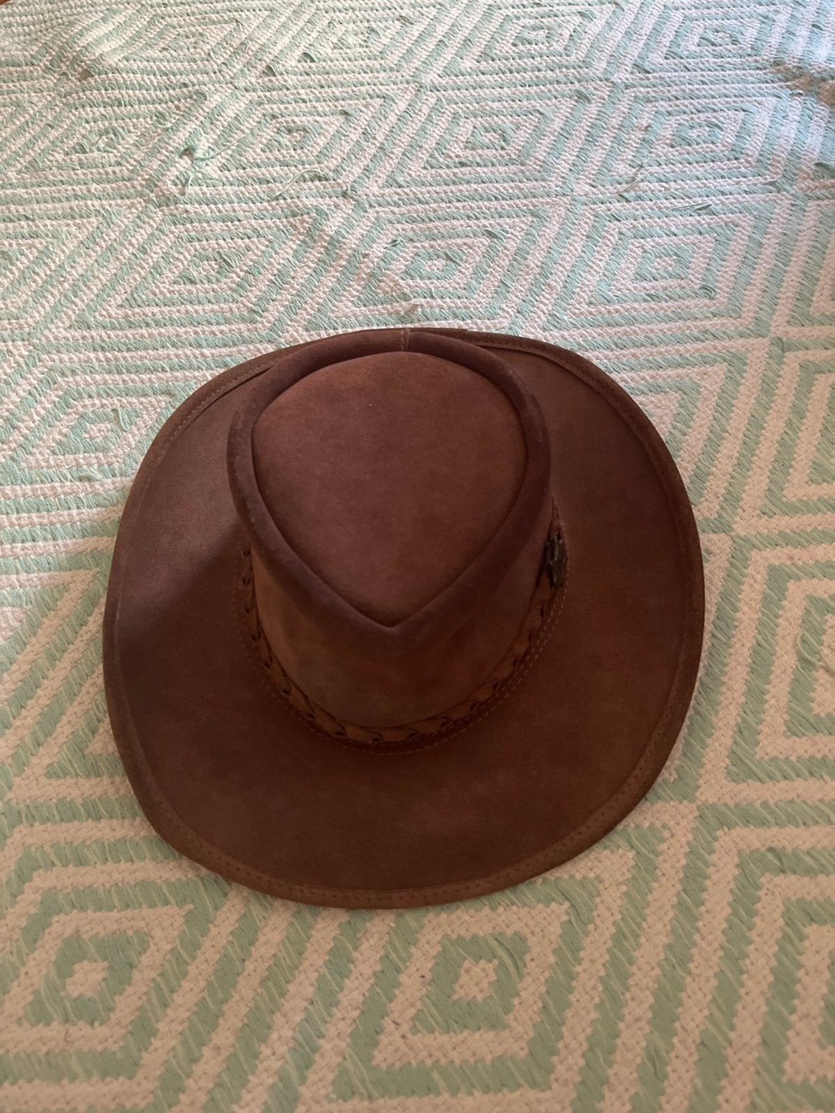 BC Hats Australische Leren Hoed - Maat S, Ophalen of Verzenden, Zo goed als nieuw, 55 cm (S, 6⅞ inch) of minder, Hoed