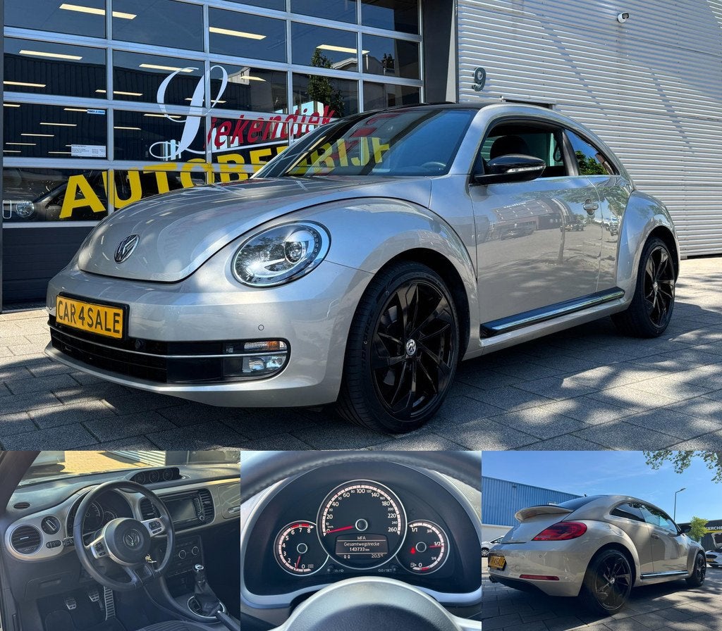 Volkswagen Beetle 1.4 TSI Sport 160PK - Navigatie I Airco I, Voorwielaandrijving, Dealer onderhouden, Stof, Gebruikt