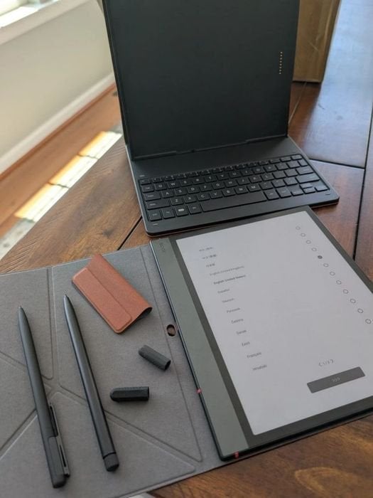 ONYX BOOX Note Air5 C 10,3" E-Ink + toetsenbord + Pen Pro 2, Onyx, Ophalen of Verzenden, Zo goed als nieuw, 16 GB of meer