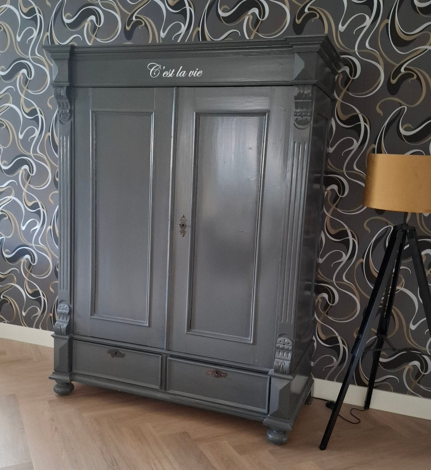 kast 140 breed, Ophalen, 25 tot 50 cm, 100 tot 150 cm
