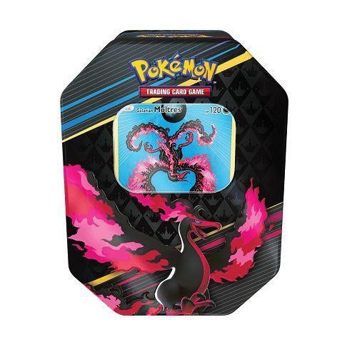 Pokemon Crown Zenith Galarian Moltres Tin (EU), Ophalen of Verzenden, Nieuw
