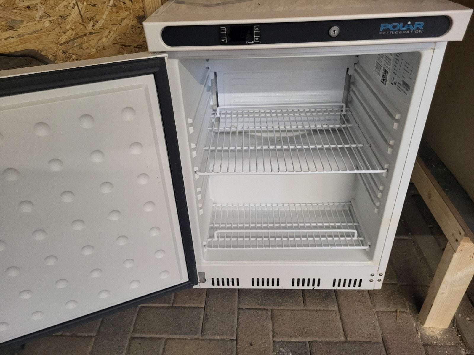 polar horeca koeler, 100 tot 150 liter, 45 tot 60 cm, Ophalen, 85 tot 120 cm