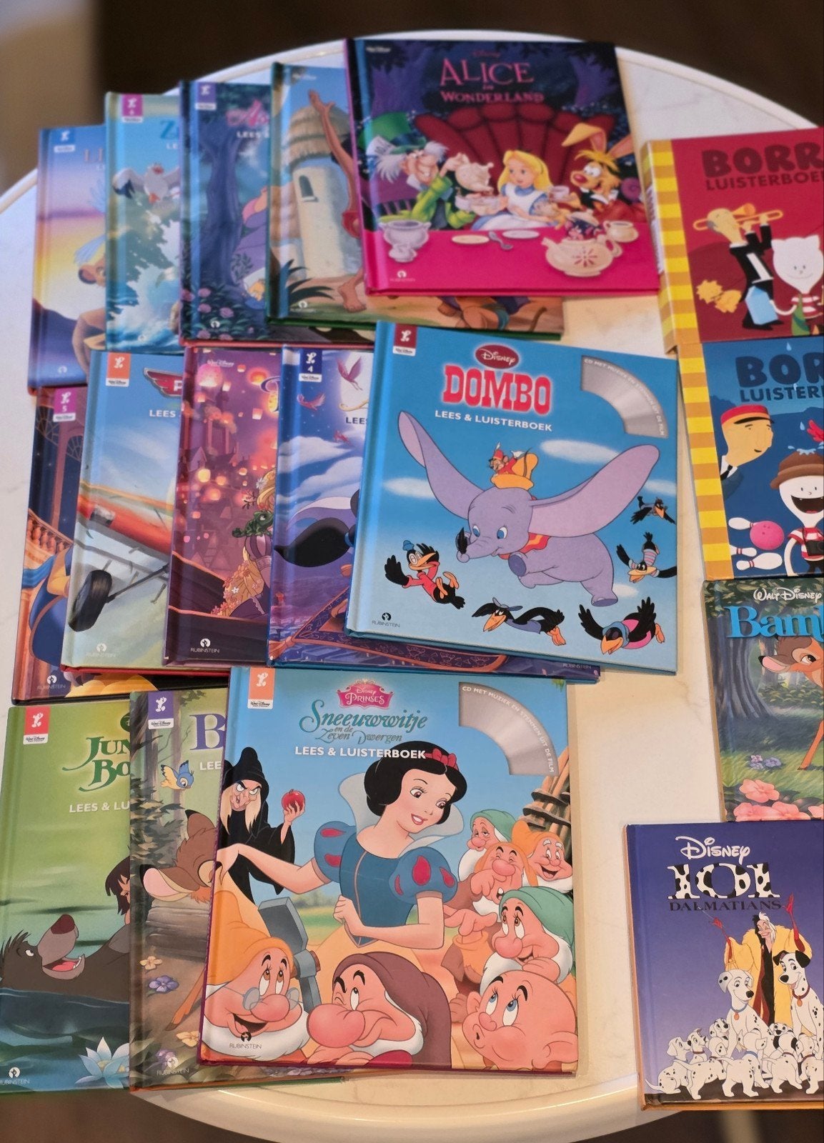 Grote collectie Disney lees- en luisterboeken, Ophalen, Zo goed als nieuw, 3 tot 4 jaar