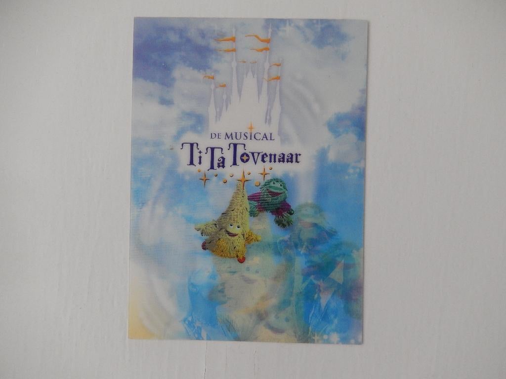 * De musical Ti ta tovenaar Efteling bewegende foto kaart, Ophalen of Verzenden, Zo goed als nieuw, Overige typen