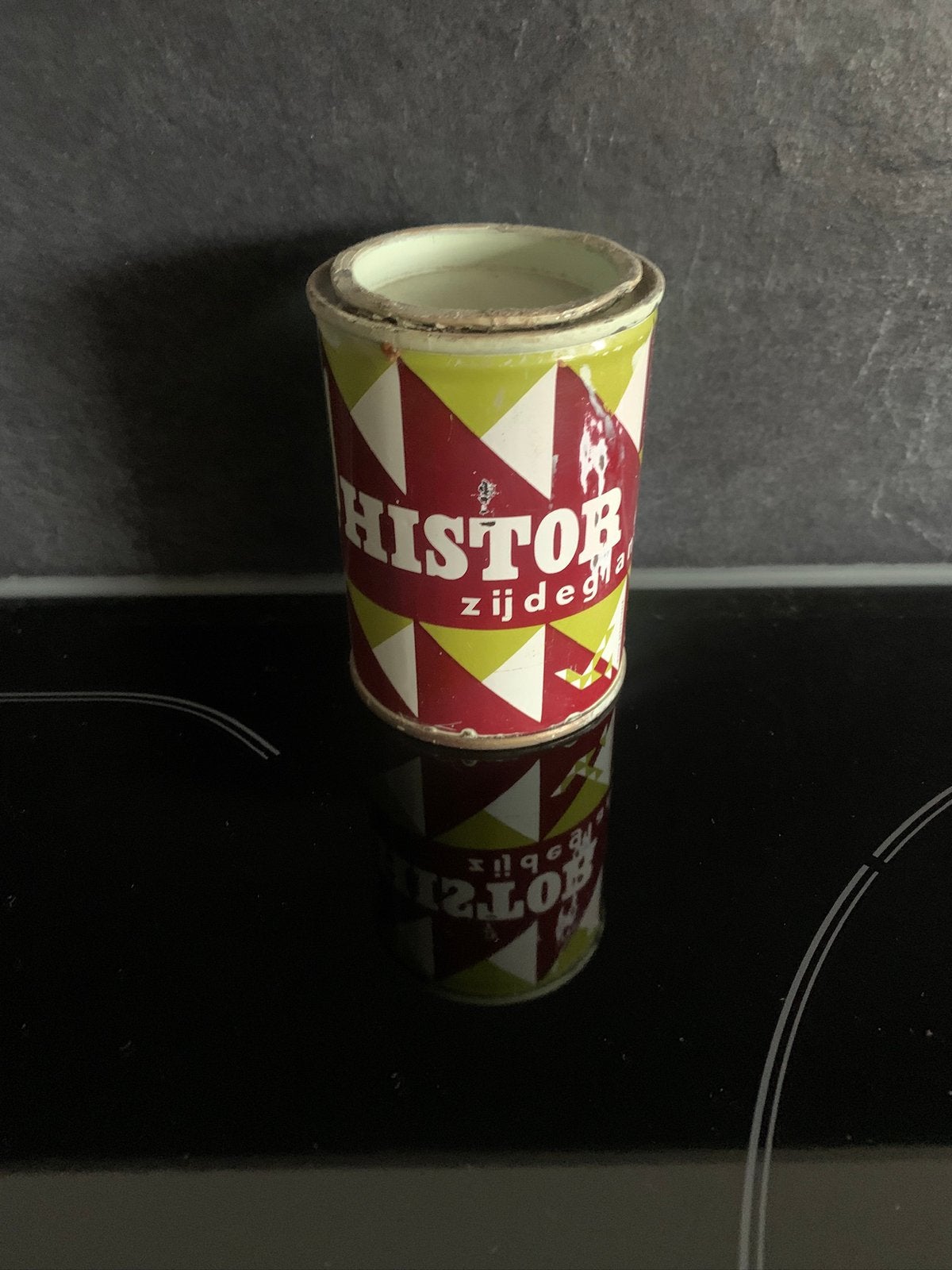 Histor verfblikje, Ophalen of Verzenden, Gebruikt, Wit