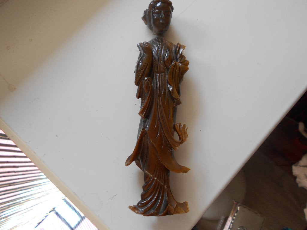 onyx beeldje  restauratie object, Verzamelen, Ophalen of Verzenden, Gebruikt, Mens