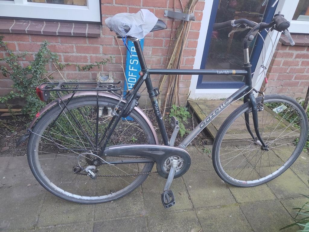 Gazelle fiets - opknapper of voor onderdelen, Ophalen, Gebruikt, Versnellingen, 61 tot 65 cm