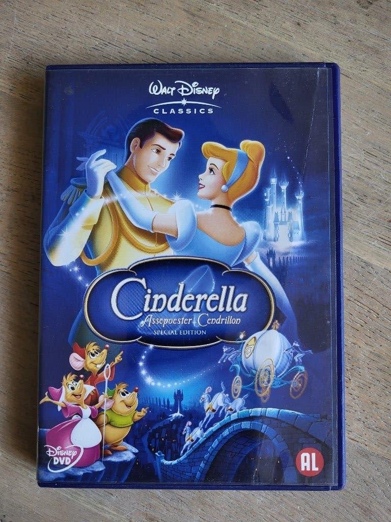 DVD kids Cinderella Assepoester Disney, Alle leeftijden, Ophalen of Verzenden, Zo goed als nieuw