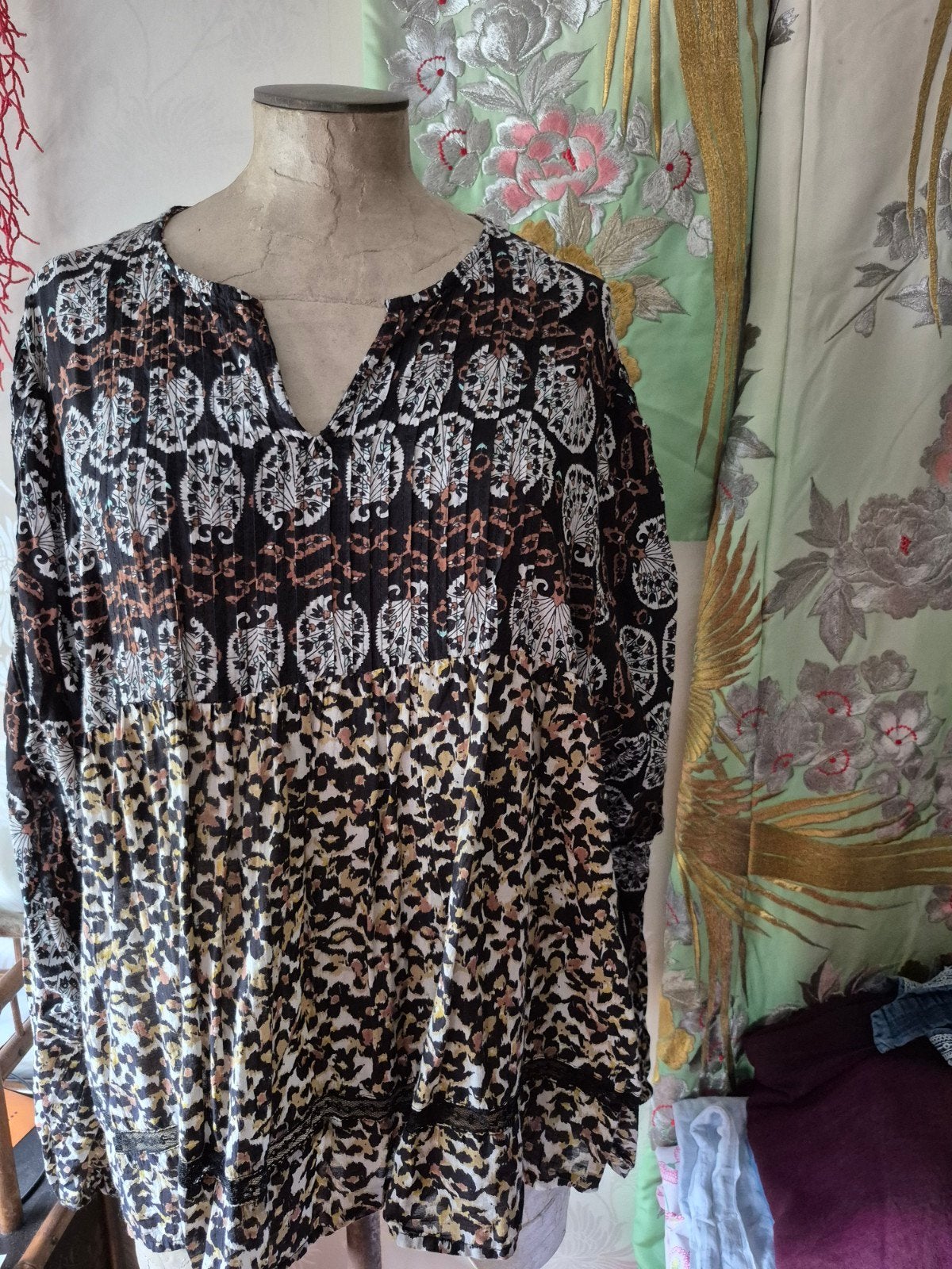 Summum luchtige blouse maat 42, Ophalen of Verzenden, Zo goed als nieuw