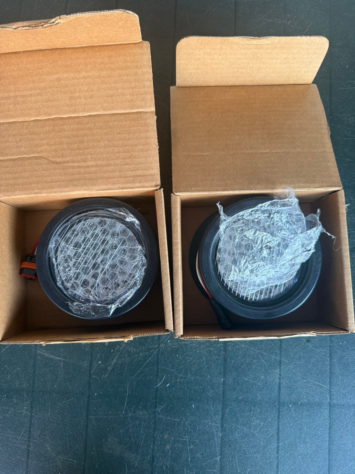 ronde LED-werklamp of mistlamp, Auto-onderdelen, Verlichting, Ophalen of Verzenden, Nieuw