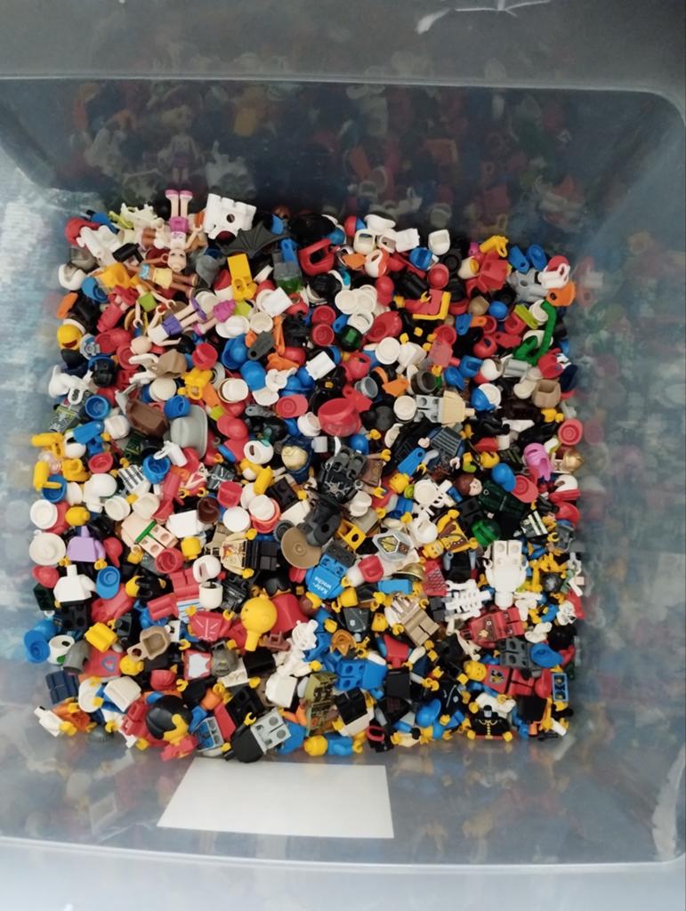Grote partij Lego minifiguren/ poppetjes, accessoires, Ophalen of Verzenden, Gebruikt