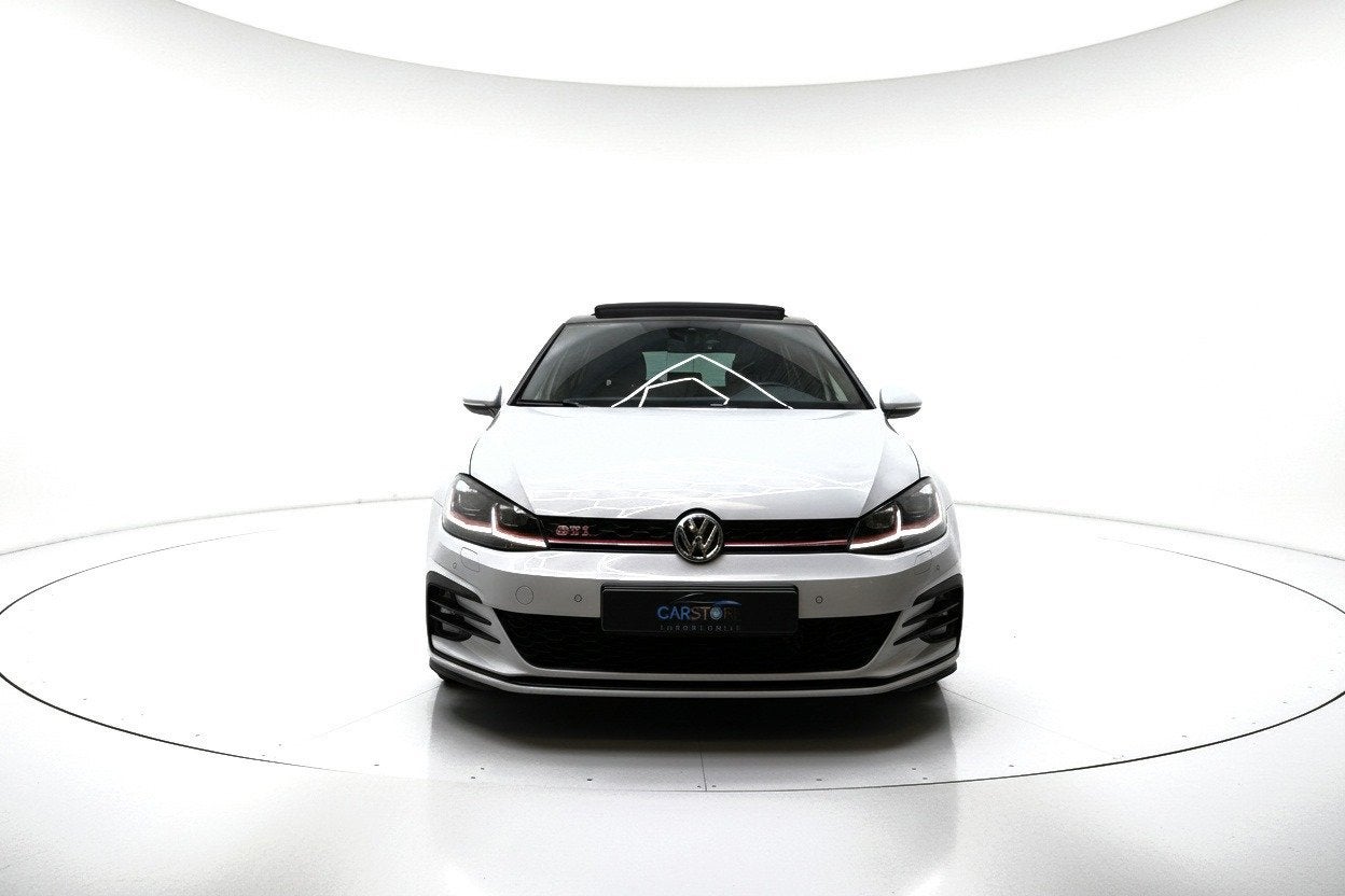 Volkswagen GOLF 2.0 TSI GTI Performance PANO VIRTUAL ACC, Stof, Gebruikt, 1984 cc, Wit