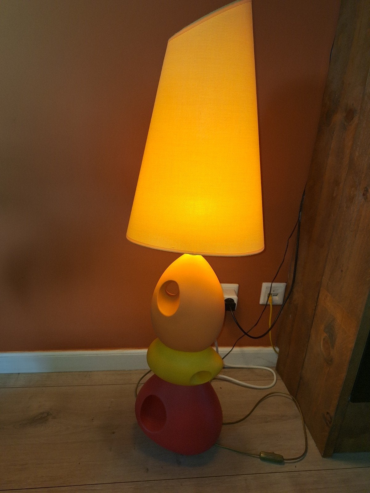 vintagelamp jaren 80/90, Ophalen