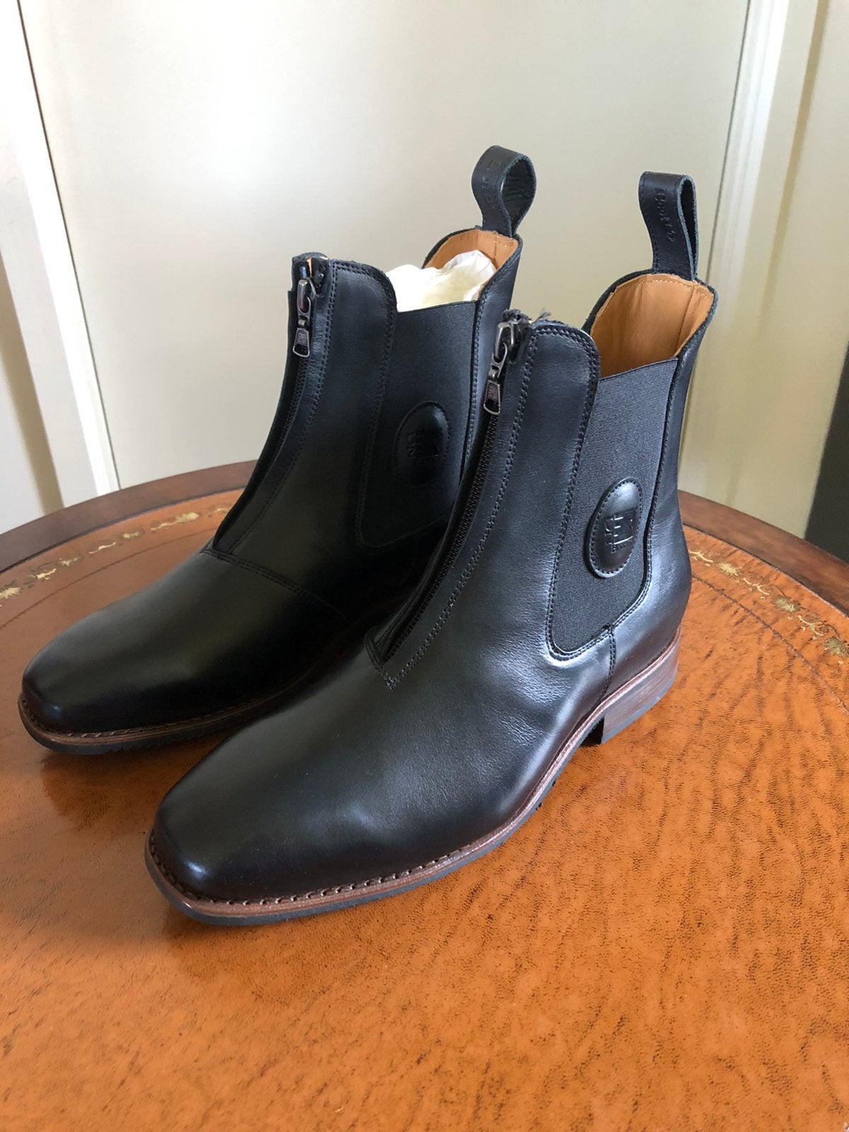 DeNiro De Niro zwart jodphurs schoenen maat 38 T107 Adriano, Dieren en Toebehoren, Kinderen, Ophalen of Verzenden, Janiroruitersport@outlook.com