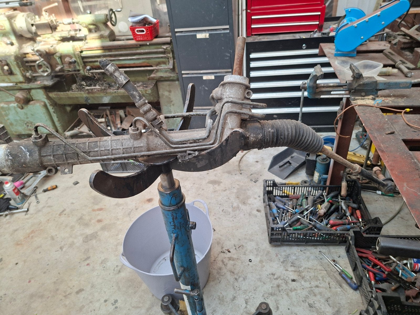 Stuurhuis Opel zafira astra TRW 025 0080 01 stuurpomp8 001, Ophalen of Verzenden, Gebruikt, Opel
