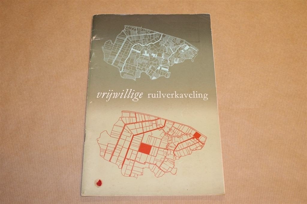 Vrijwillige ruilverkaveling - Ned. Heidemaatschappij - 1960, Ophalen of Verzenden, Zo goed als nieuw