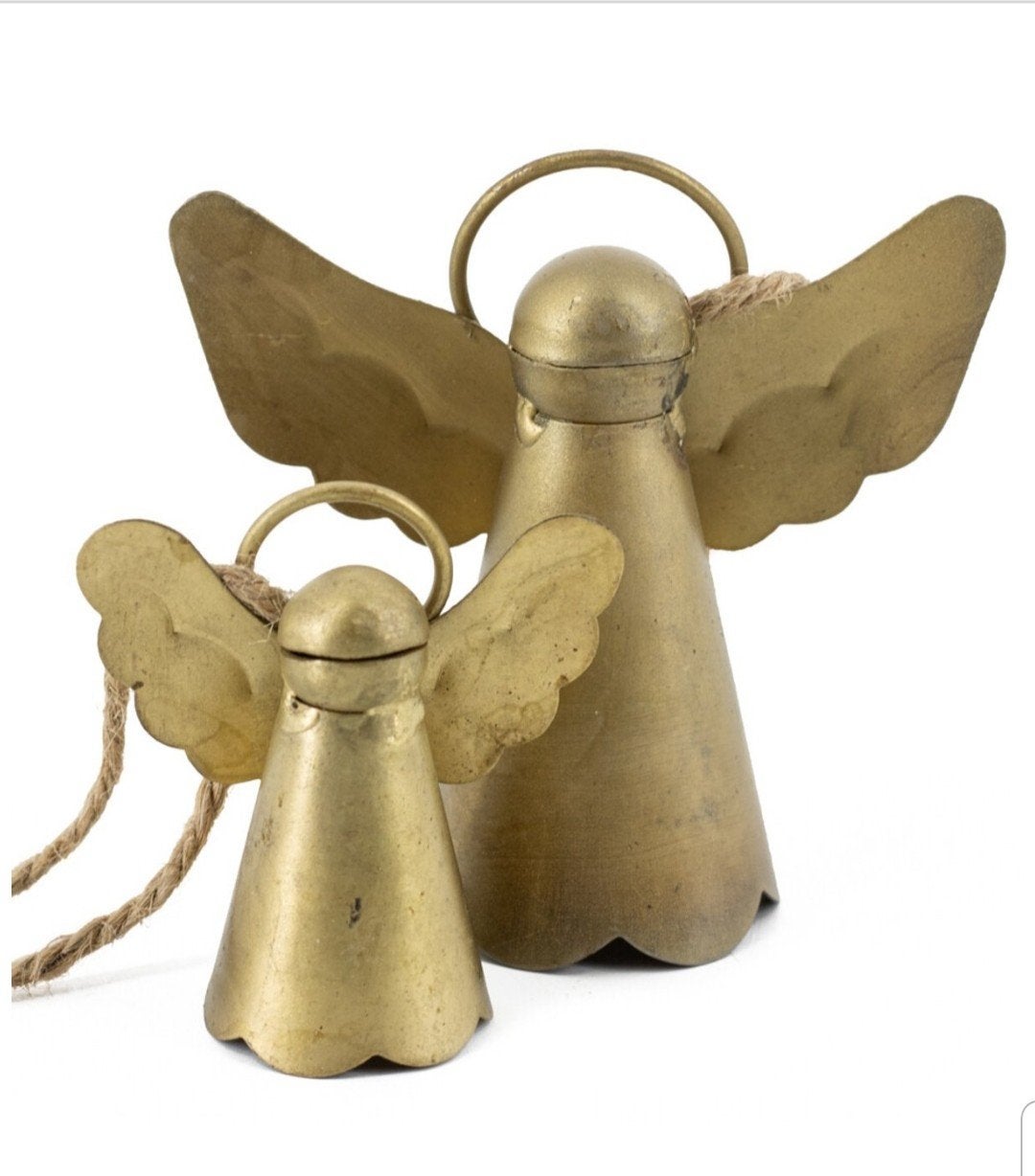 kerstboom hangers engel goud  2 maten., Ophalen of Verzenden, Nieuw