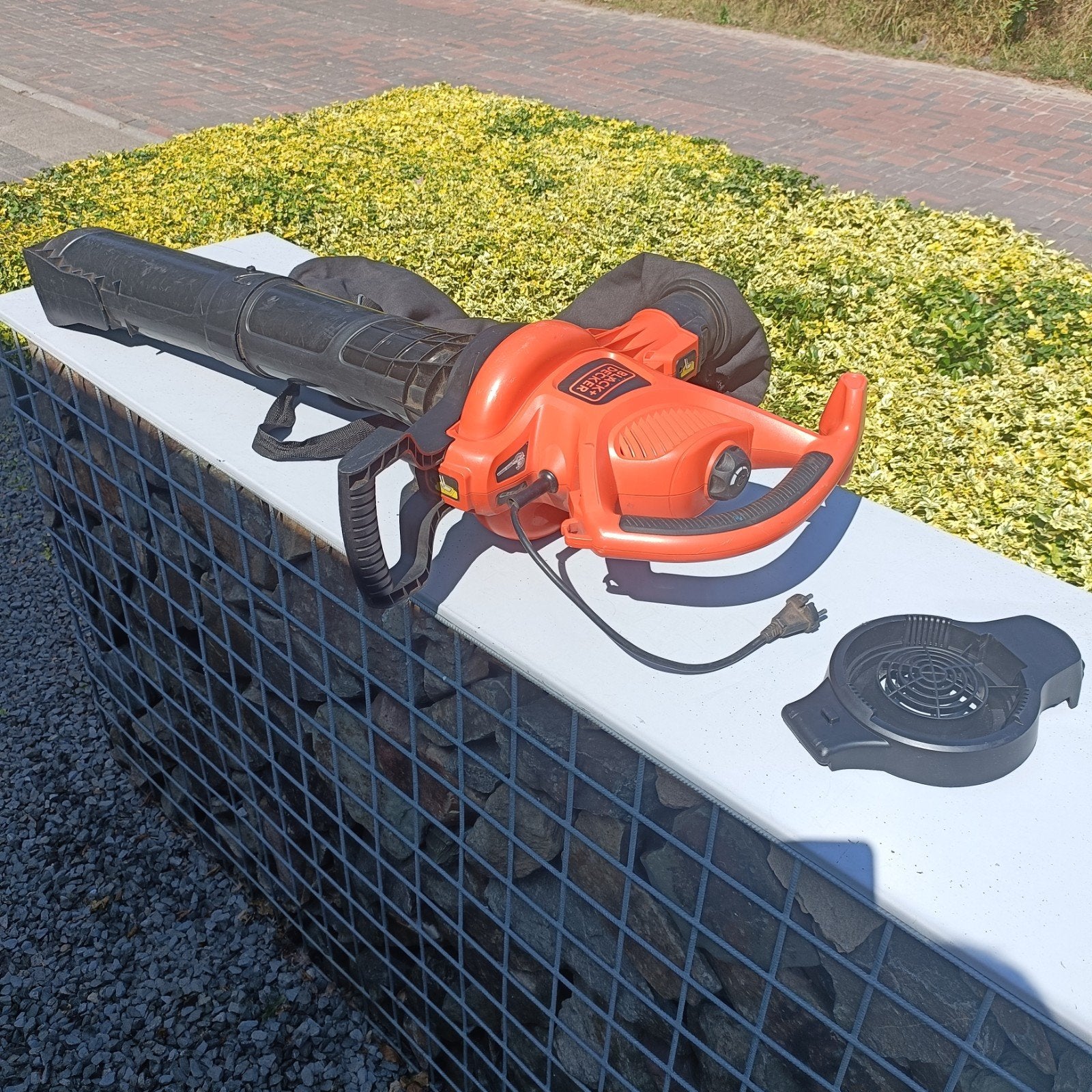 Black+Decker GW3030 Bladblazer/Bladzuiger 3000W, Gebruikt, Met opvangzak, Ophalen of Verzenden, Elektrisch