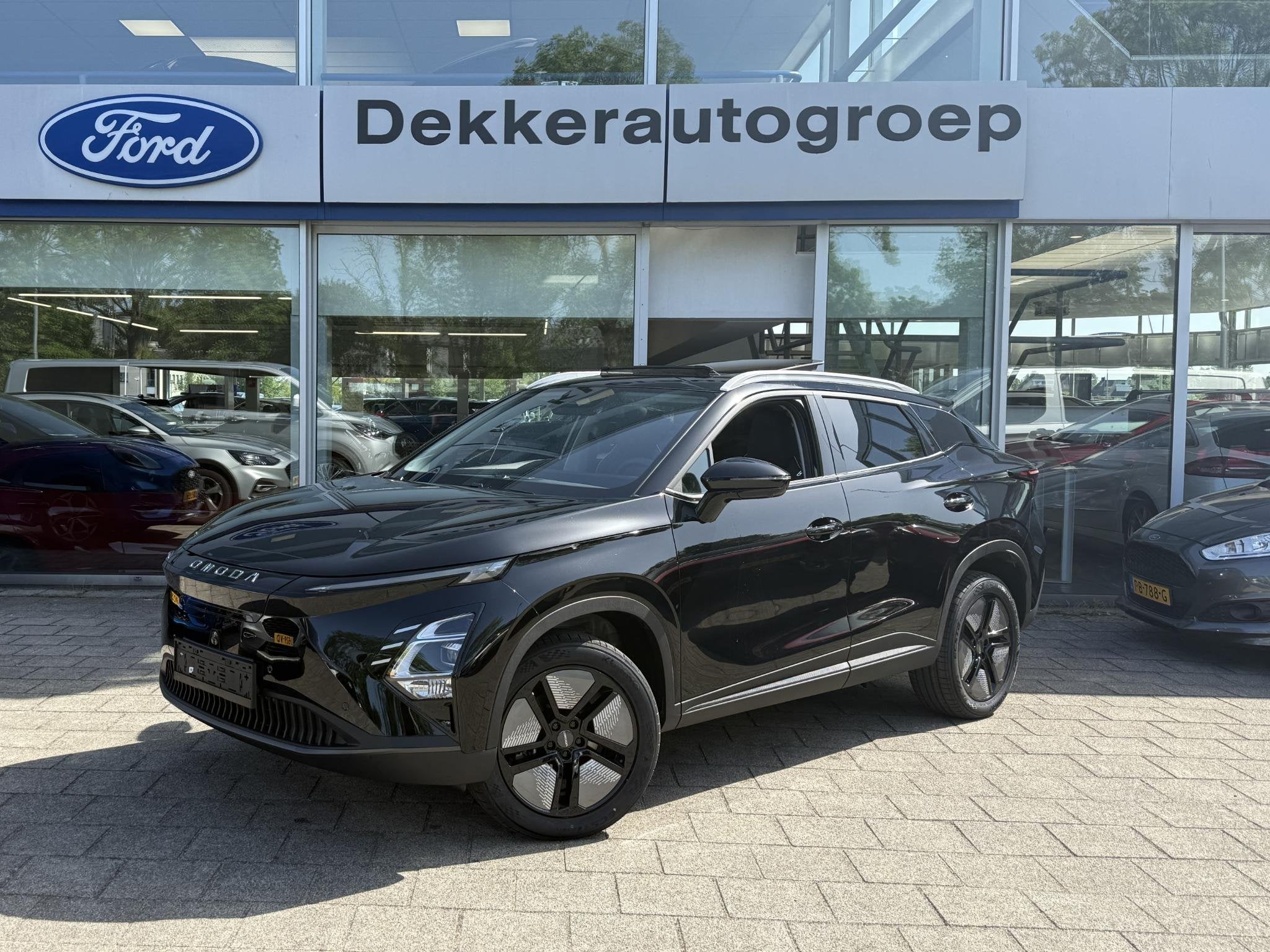 Omoda 5 EV Premium 61 kWh, Auto's, 402 km, 204 pk, SUV of Terreinwagen, Verwarmde buitenspiegels
