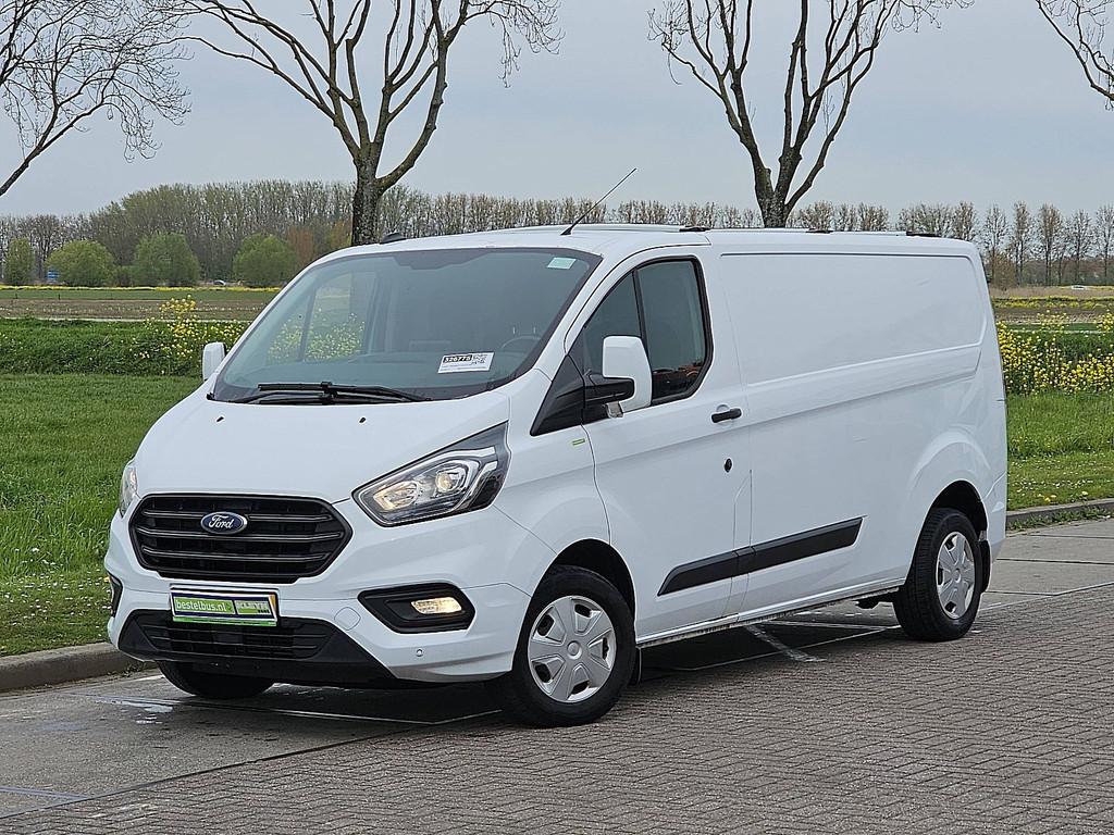 FORD TRANSIT CUSTOM 2.0, Auto's, Bestelauto's, Voorwielaandrijving, Euro 6, Wit, Bedrijf