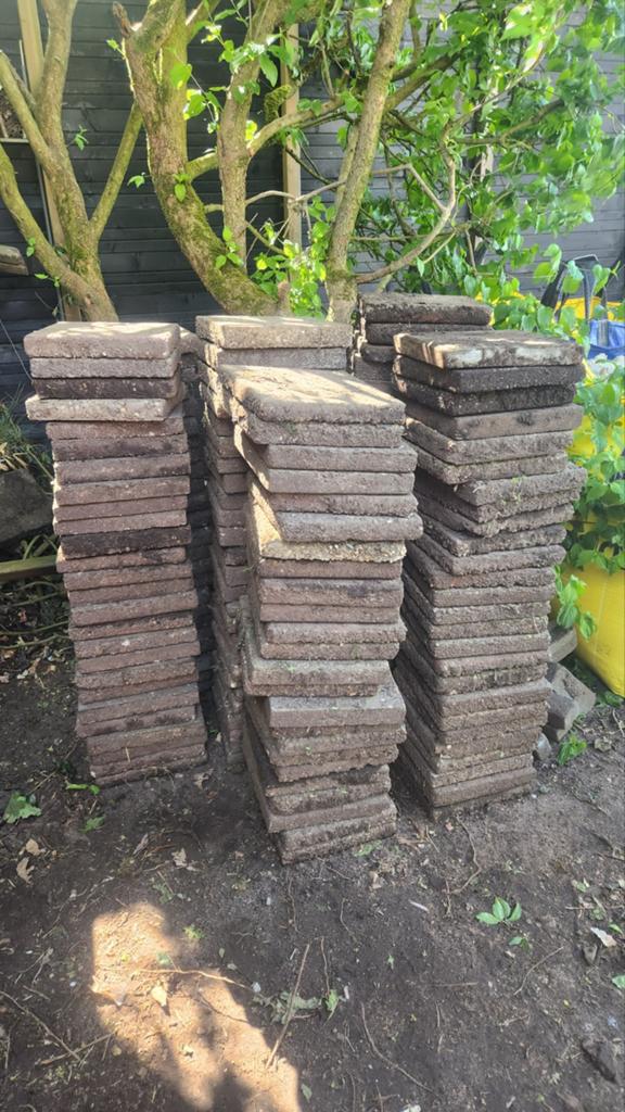 Verschillende tegels en klinkers! | GRATIS!, Tuin en Terras, Tegels en Klinkers, Gebruikt, Terrastegels, Beton, 10 m² of meer