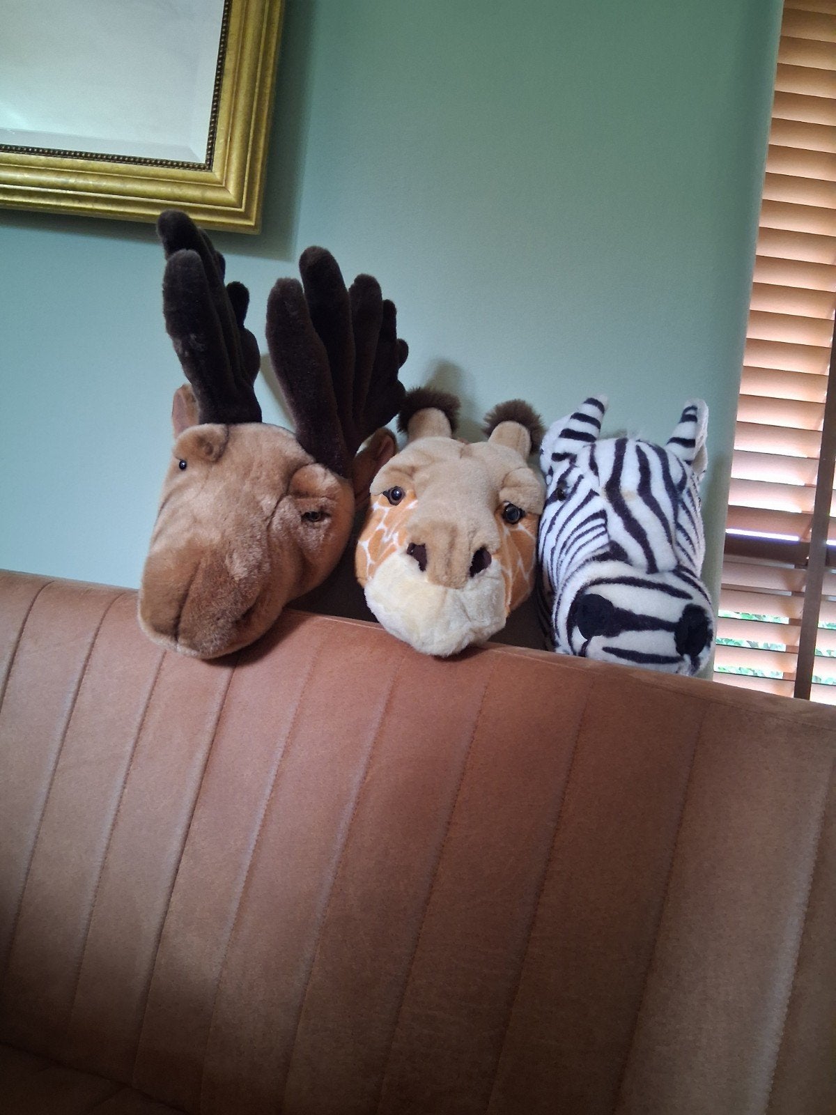Bibib Knuffel Dierenkoppen voor aan de Muur, Gebruikt, Overige merken, Overige typen, Ophalen of Verzenden