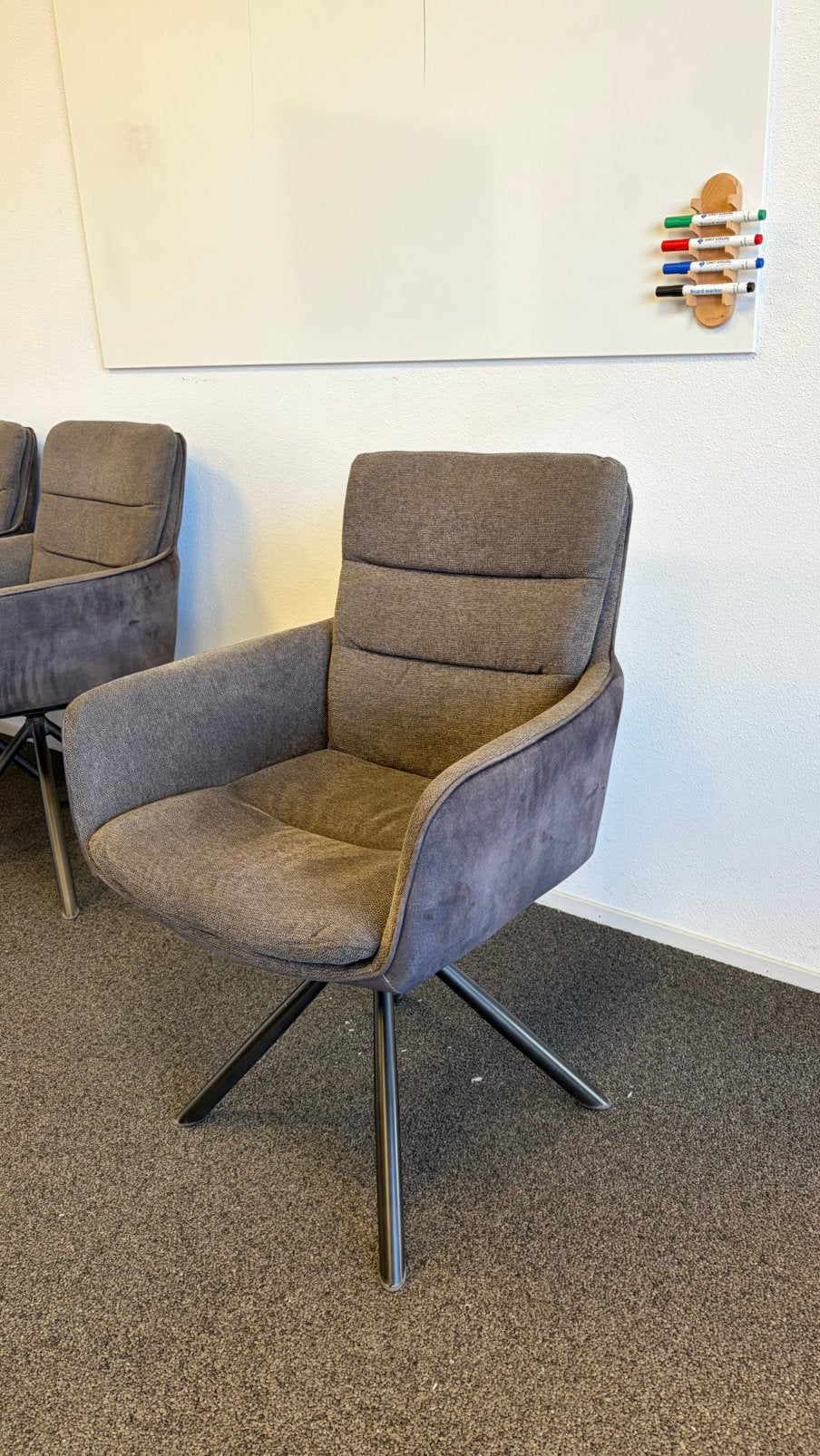 8x Pronto Cavaletta Eetkamerstoel, Ophalen, Zo goed als nieuw, Vijf, Zes of meer stoelen