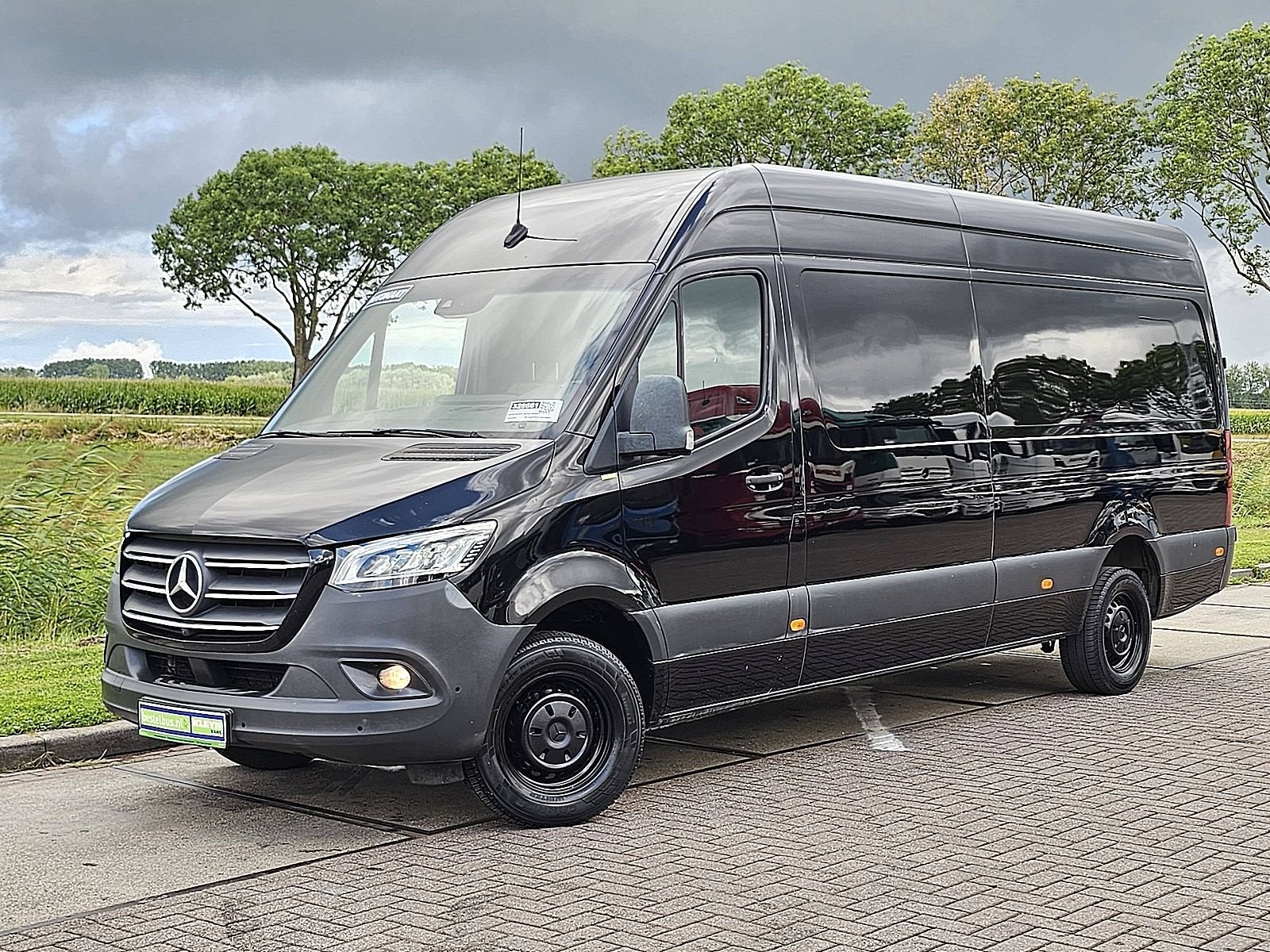 Mercedes-Benz Sprinter 319 1.9 CDI L3H2 RWD Cruise control,, Auto's, Automaat, Achterwielaandrijving, Gebruikt, Zwart