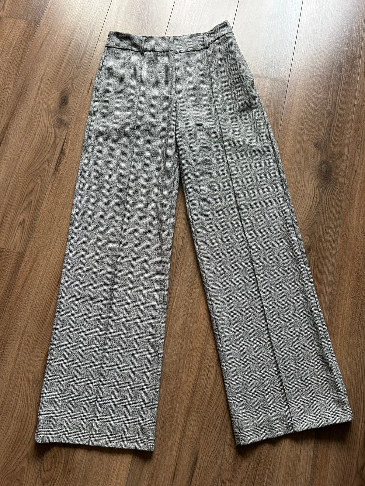 Mango wijde broek maat 36, Ophalen of Verzenden, Zo goed als nieuw, Maat 36 (S), Grijs