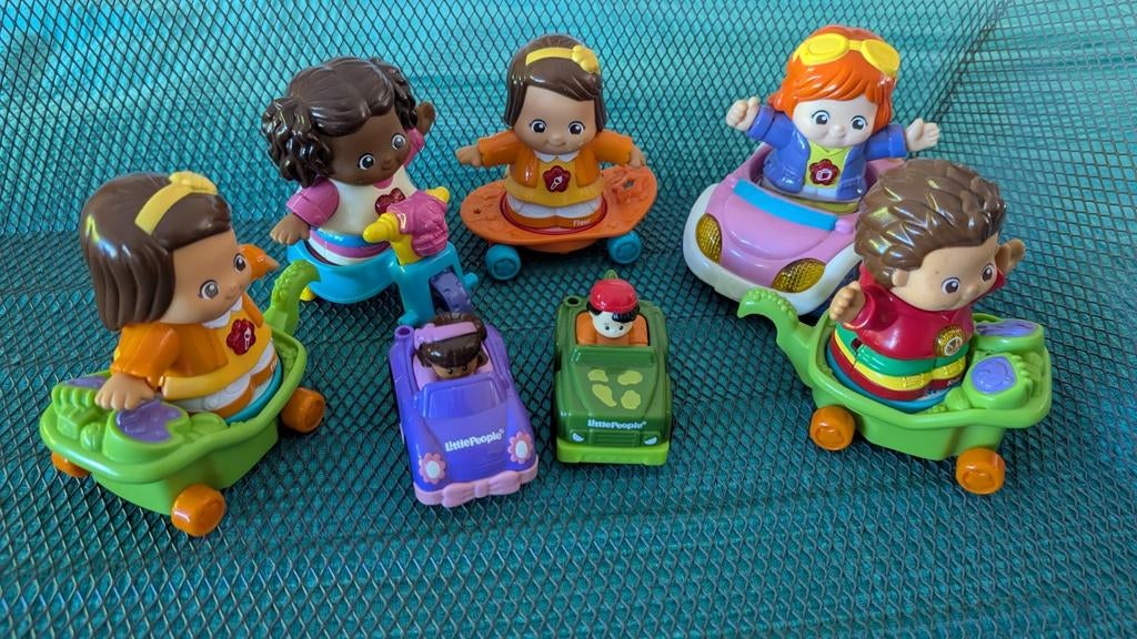 Diverse LittlePeople voertuigjes, Kinderen en Baby's, Speelgoed | Vtech, Ophalen of Verzenden, Gebruikt, 2 tot 4 jaar