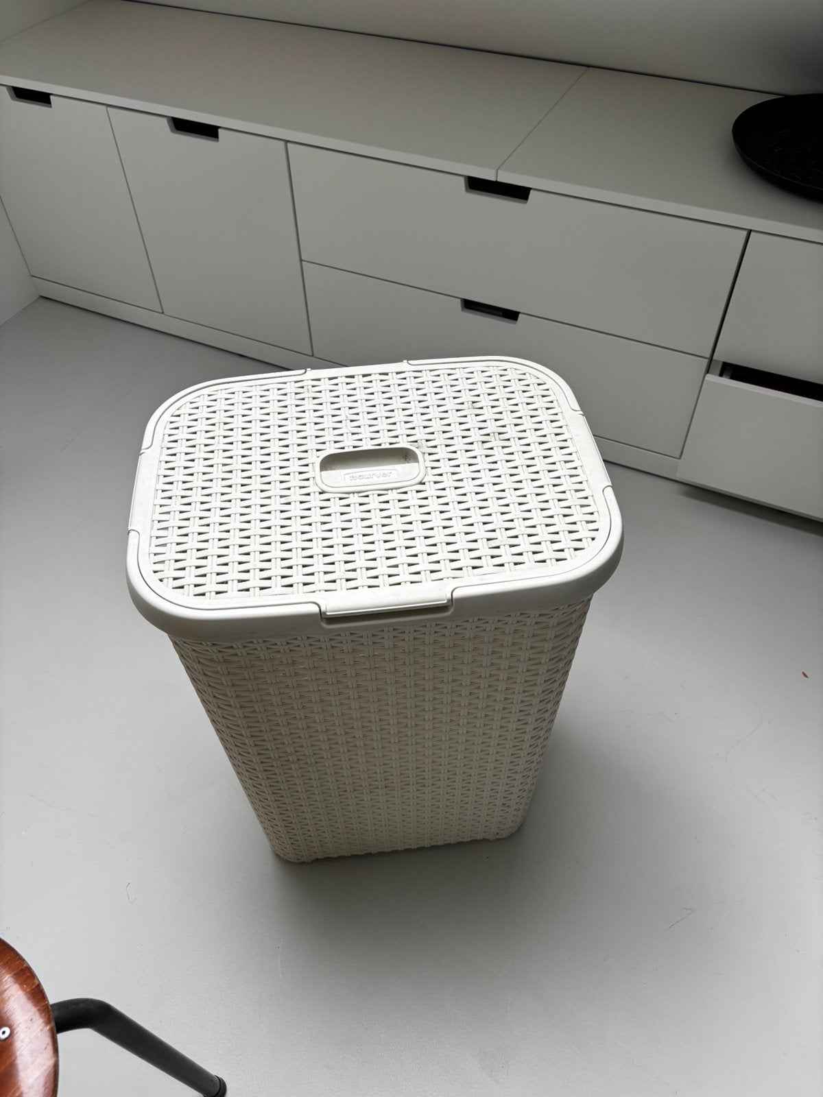 Curver wasmand, Ophalen, Zo goed als nieuw, Wit, Overige typen