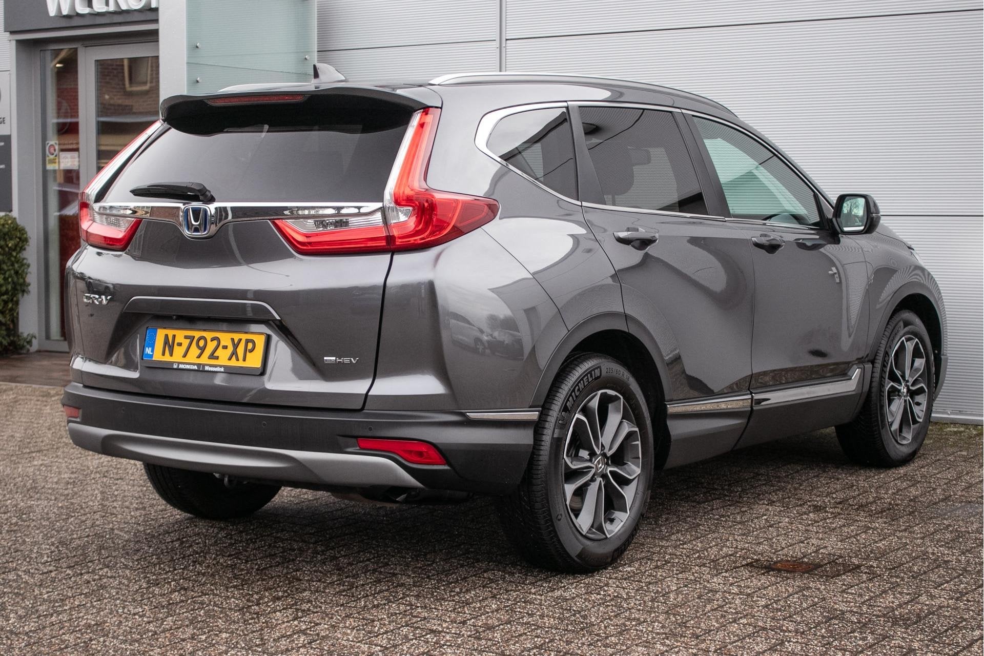 Honda CR-V 2.0 e:HEV Lifestyle Automaat - Navi | Leder | Cam, Auto's, Dealer onderhouden, Gebruikt, 4 cilinders, Bedrijf