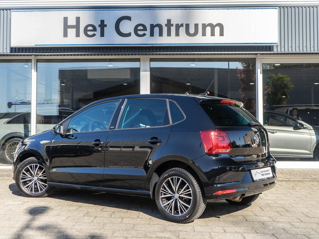 Volkswagen Polo 1.2 TSI 66kW Allstar Stoelverwarming - Navi, Auto's, Voorwielaandrijving, Euro 5, Stof, Gebruikt